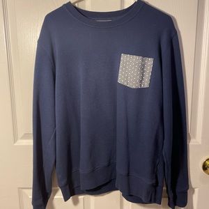 Mens Pocket Crewneck